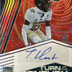 Travis Hunter 75/75 Turn Of The Century Auto