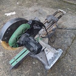 Hitachi mitersaw