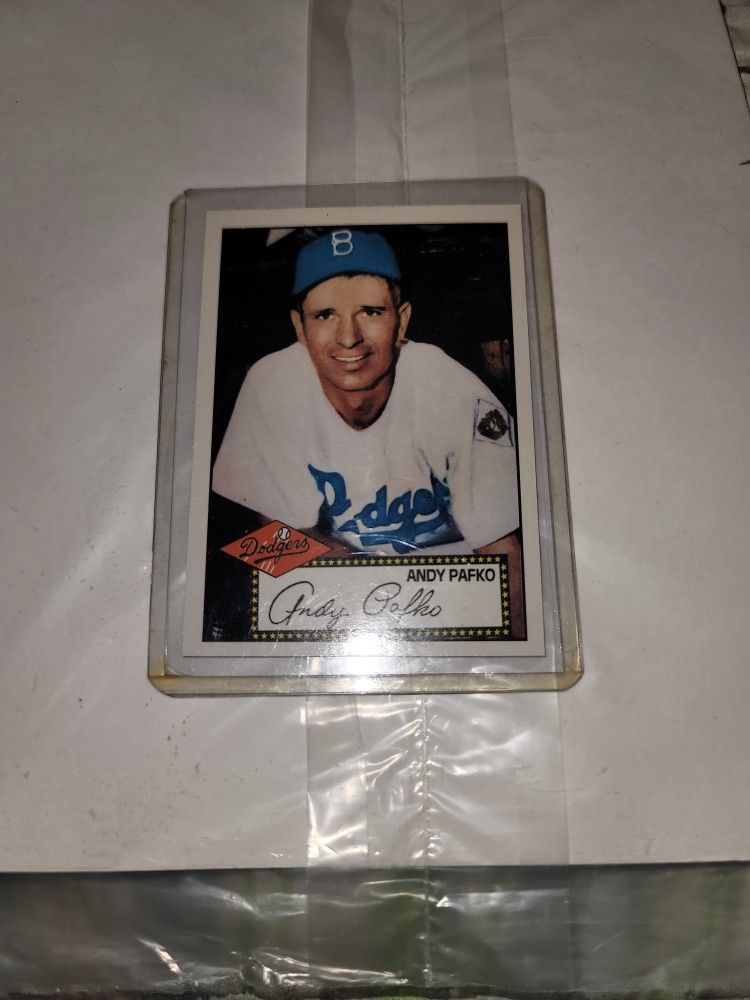 Baseball Card 1952 Andy Pafko