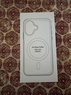 iPhone 16 Plus Clear Case