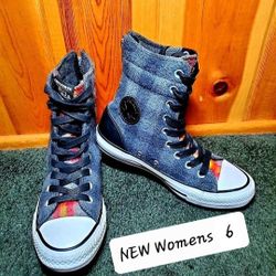 NEW Converse Chuck Taylor Hi Rise Boot Thunder/black Women 6