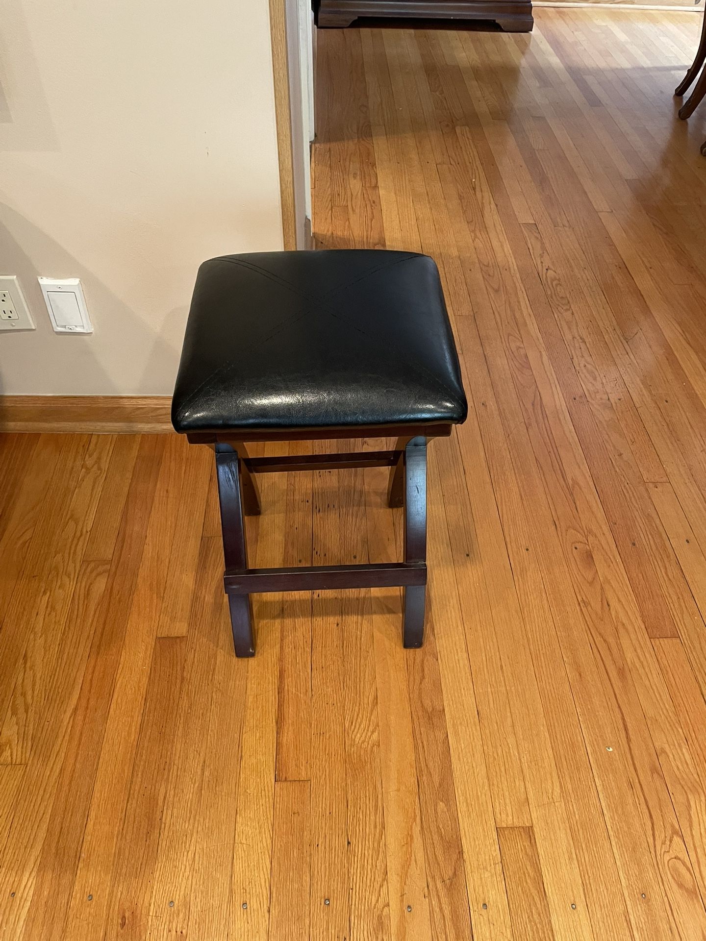 Leather Stool