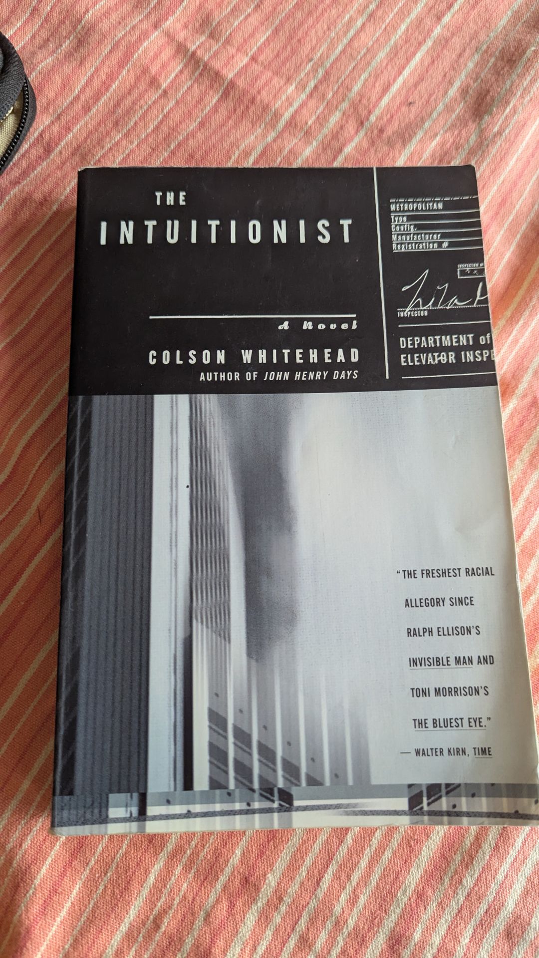 Paperback The Intuitionist by Colson Whitehead