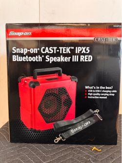 Snap-On Cast-TEK IPX Bluetooth Speaker 3