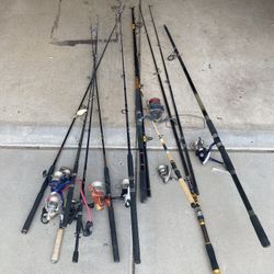 Fishing Poles $150 for All for Sale in Phoenix, AZ - OfferUp