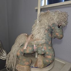 Plush Carousel Horse 