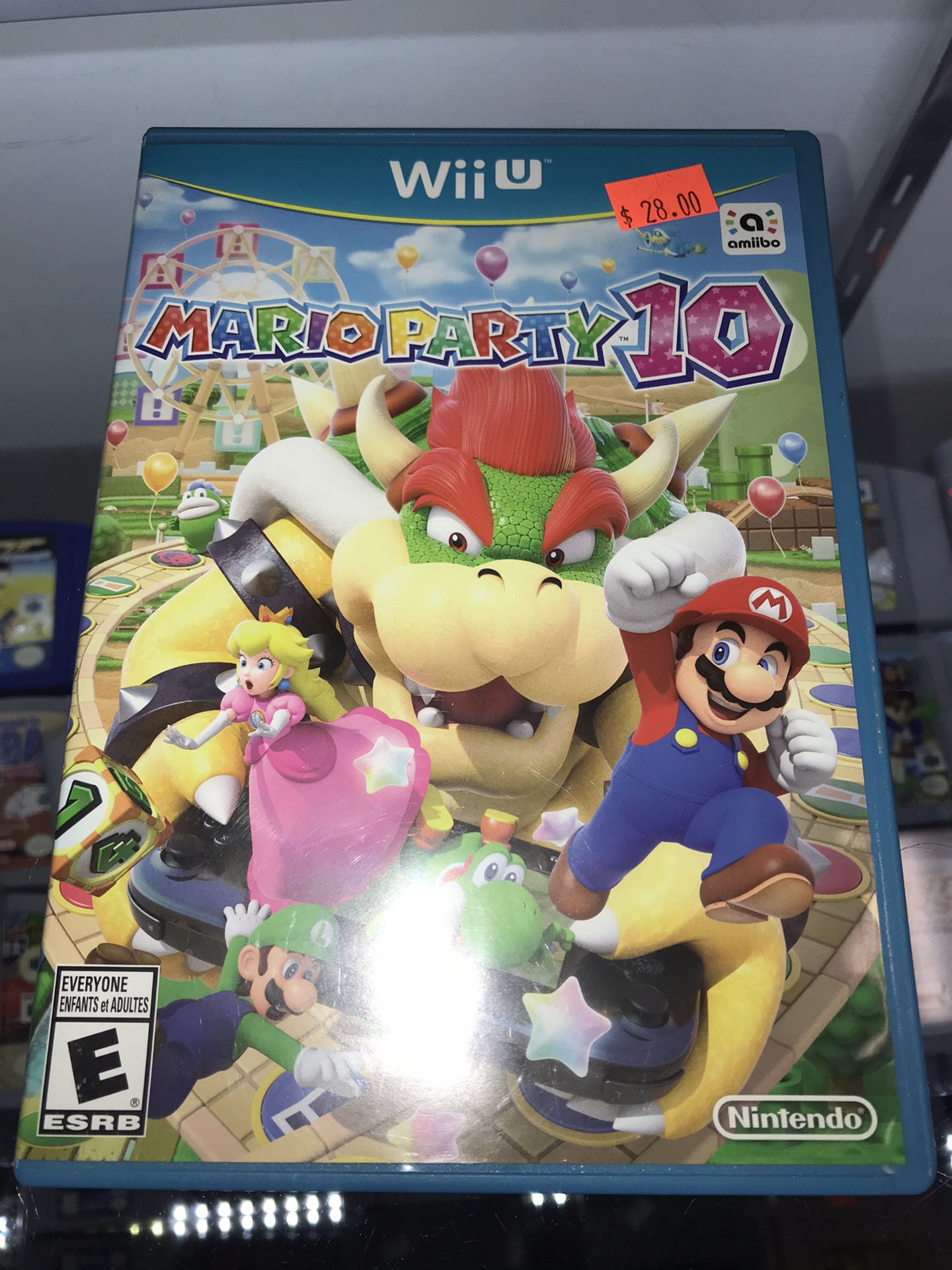Mario party 10 Wii U video game