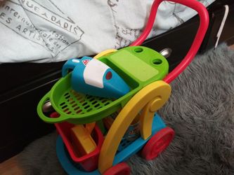 Cleaning cart toy