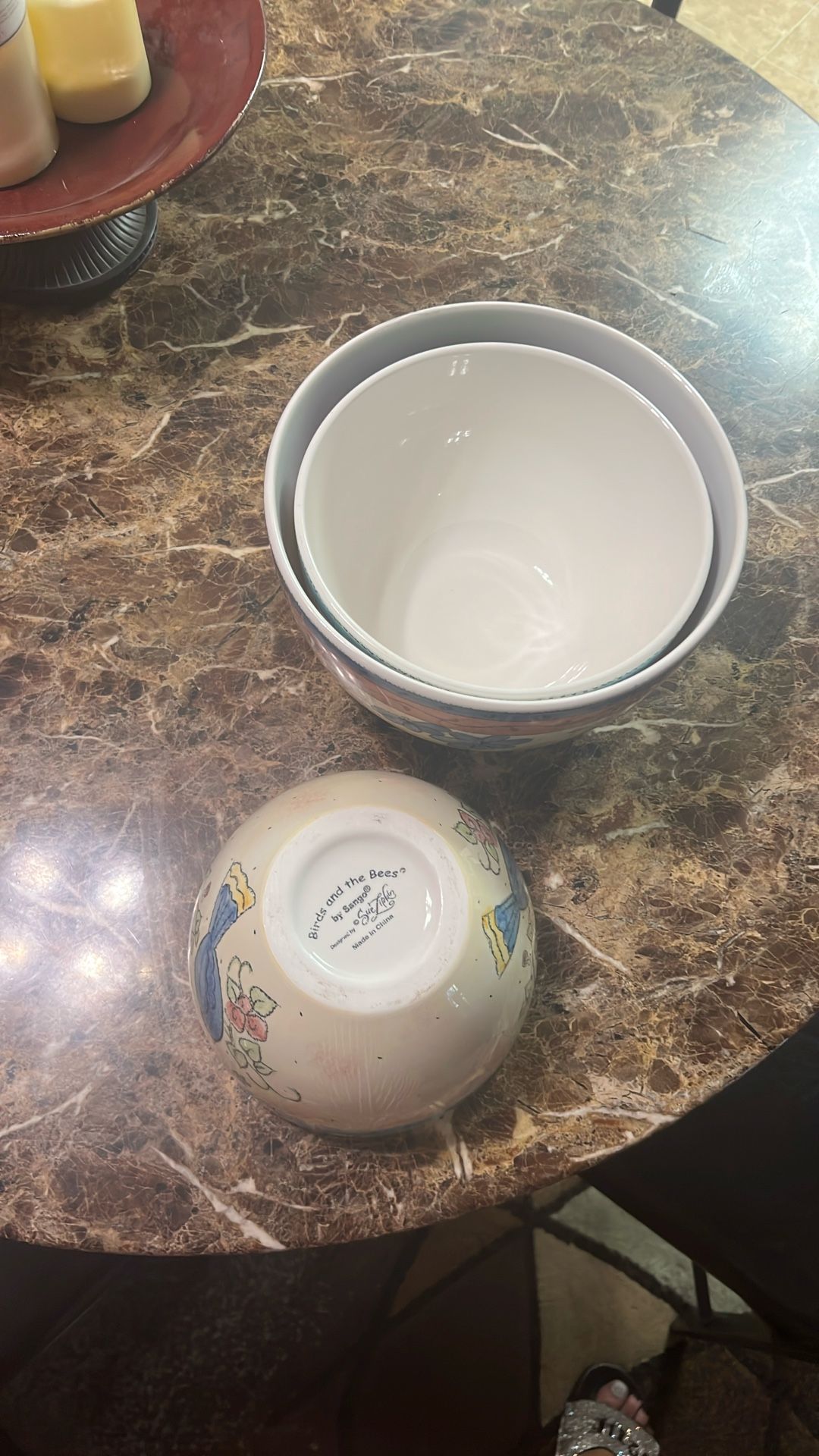 birds And The Bees Bowls