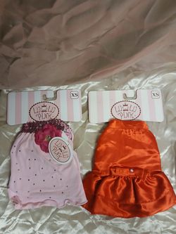Dog or cat dresses x small