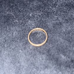14k solid gold ring