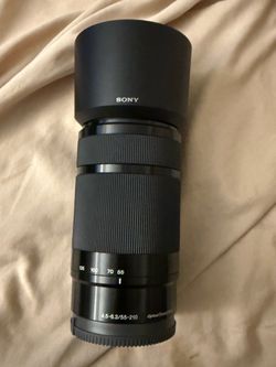 Sony E 55-210mm F4.5-6.3 Lens for Sony E-Mount Cameras