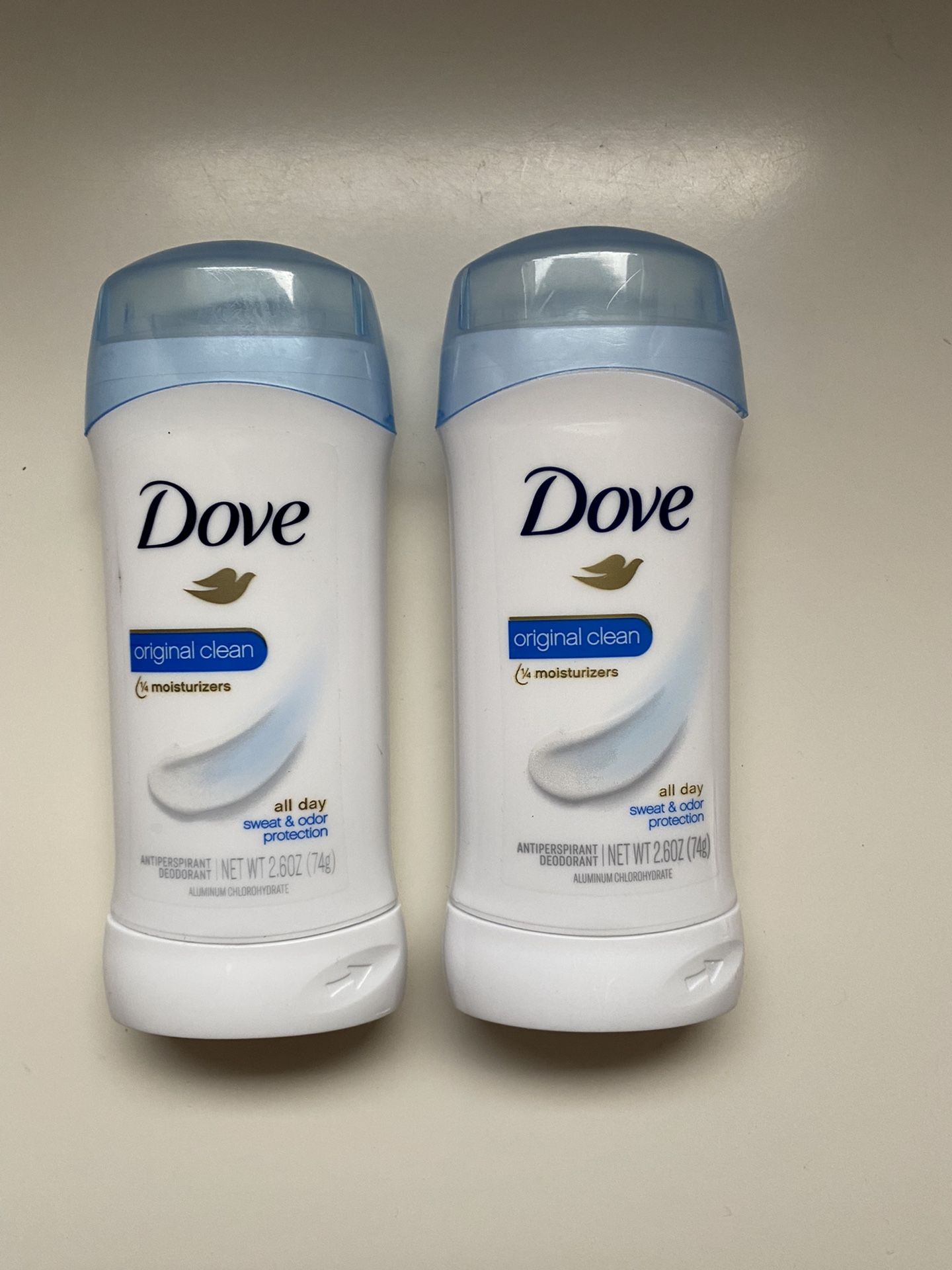 Dove deodorant -original scent 2/$5
