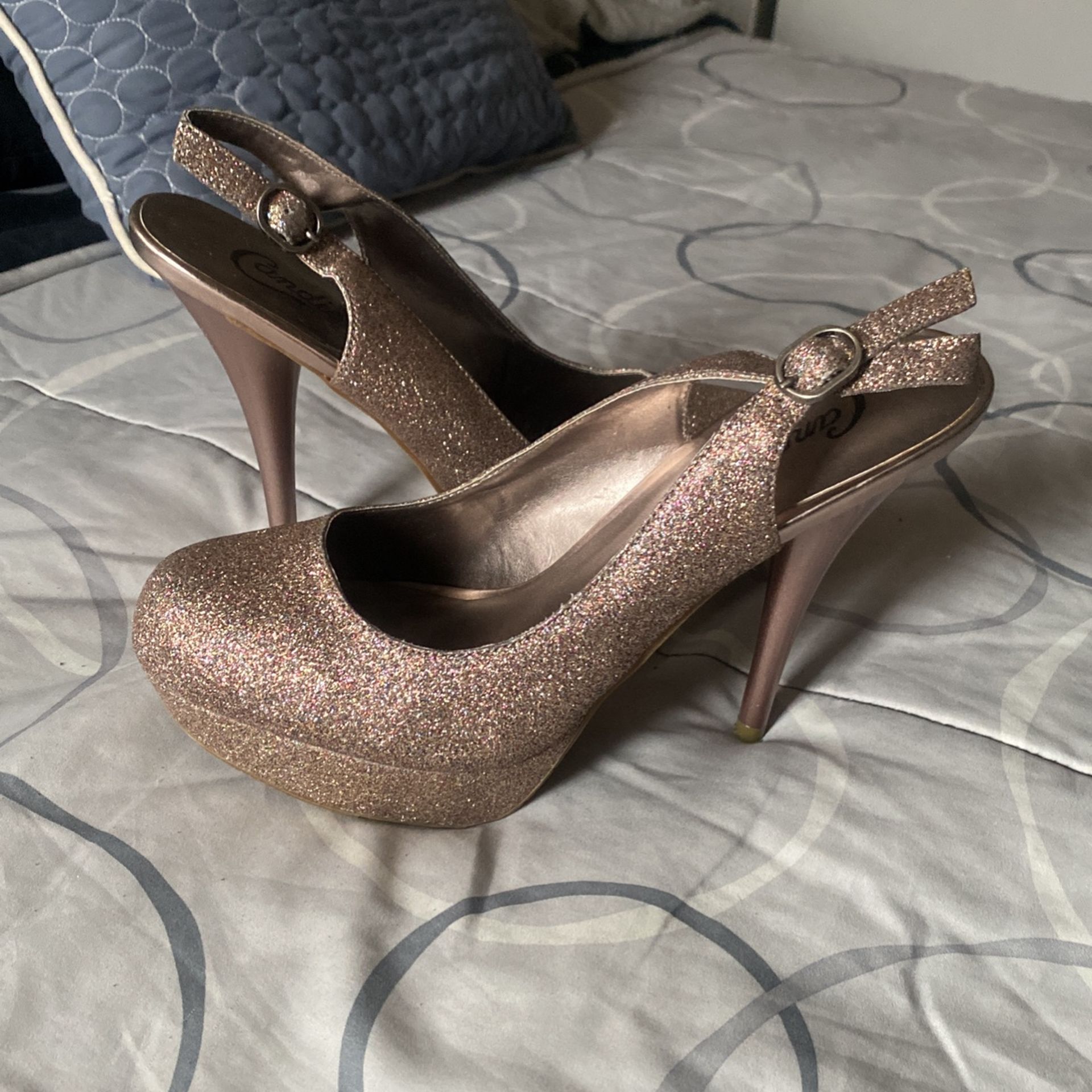 Glittery Pumps Size 8.5