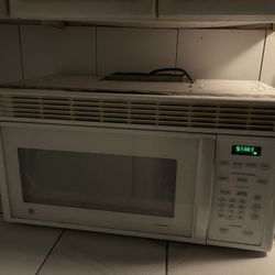 White Microwave 