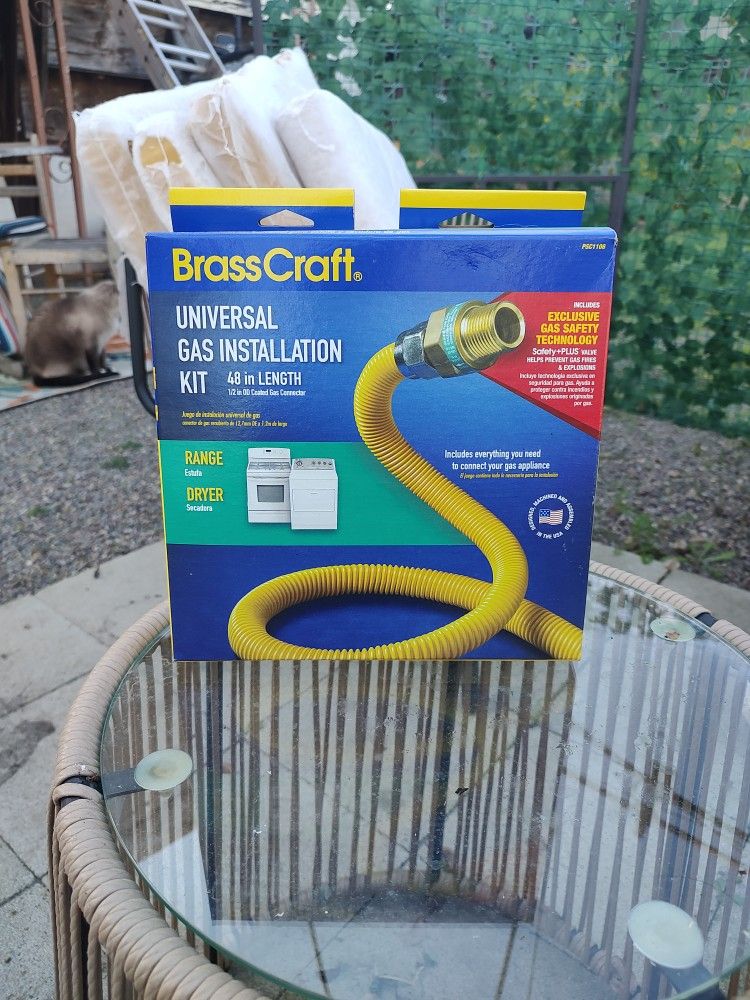 Brass Craft Gas installation Kit 