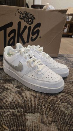 Nike White Low-Top Sneakers