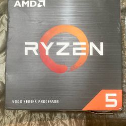 Ryzen 5 5K Series CPU Processor W/ CPU Cooler