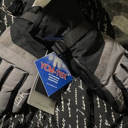 Ycm-tex Winter Men’s Size SmallMcti Black Gloves Waterproof Wind Proof