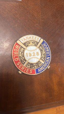 1928 Yankees World Series Embroidered Patch