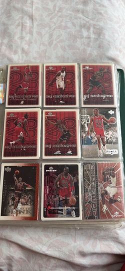 Michael Jordan 18 card lot