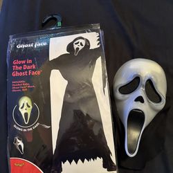 Ghost Face Kids Large Costume