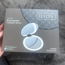 Rechargeable Compact Mirror