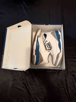 air jordan 3 retro white/metallic copper size 10