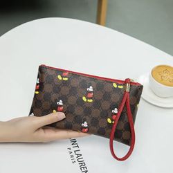 Red Wristlet Mickey Mouse 