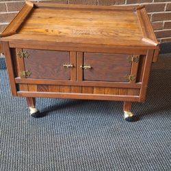 Vintage Wood Coffee Table 