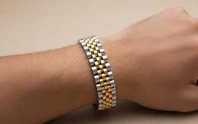 Men's Stainless Steel President Jubilee Bracelet