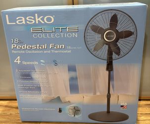 Lasko S18965 Elite Collection 18-inch Pedestal Fan