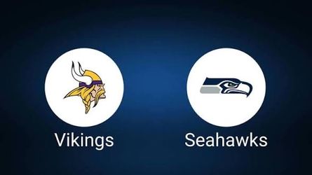 Seahawks Vikings Section 143 Front Row.