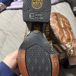 Dan Post Alligator Boots Size 9