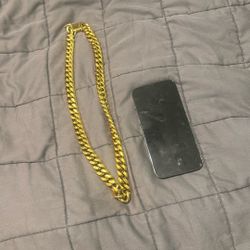 Huge Gold Plated Chain 