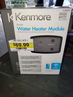 Kenmore Hot water heater wireless mobile phone app