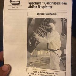 Bullard Medium/Large Continuous Flow Supplied Air Respirator