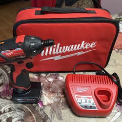 New Milwaukee Screwdriver M12 MXC 4.0 Never Used Excellent Condition $85 Firm Only Pick Up 
