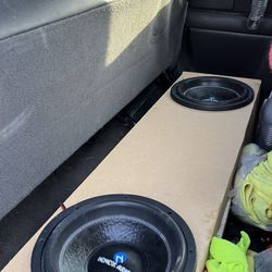 2 12” Subs