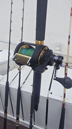 Shimano 30a reel and rod combo