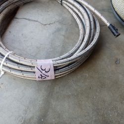 3/8 Stainless Steel Braided Line 25 Ft