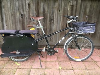 Steel Classic Black Yuba Mundo Cargo Bike for Sale in Palo Alto