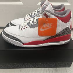 Jordan 3 Retro Fire Red Size 11.5 