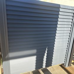 Aluminum Louvered Fence