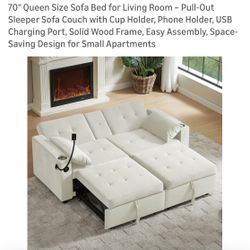 70” Sofa/bed