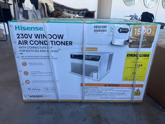 Box air conditioner Hisense 24000 Btu with remote control