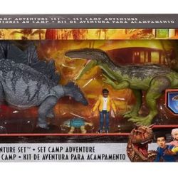 Jurassic world camp adventure set sales