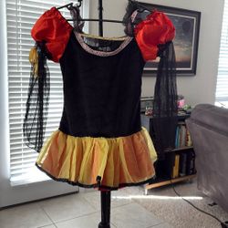 Rubie’s Velvet Witch Costume Girls Size M Halloween Costume