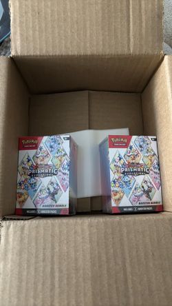 Pokemon Prismatic Evolutions Booster Bundles
