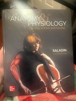 Anatomy & Physiology Book Saladin 9th edition